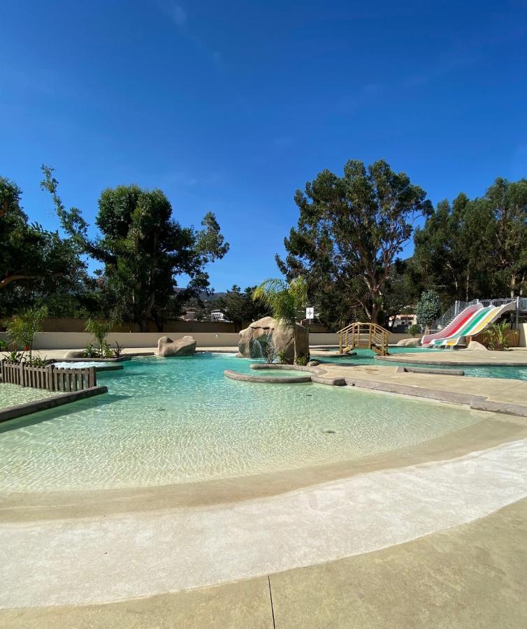 Le Camping De La Plage Aregno Ngoại thất bức ảnh