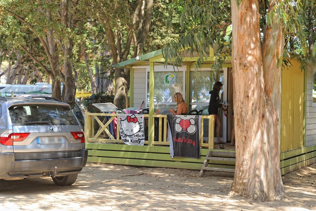 Le Camping De La Plage Aregno Ngoại thất bức ảnh