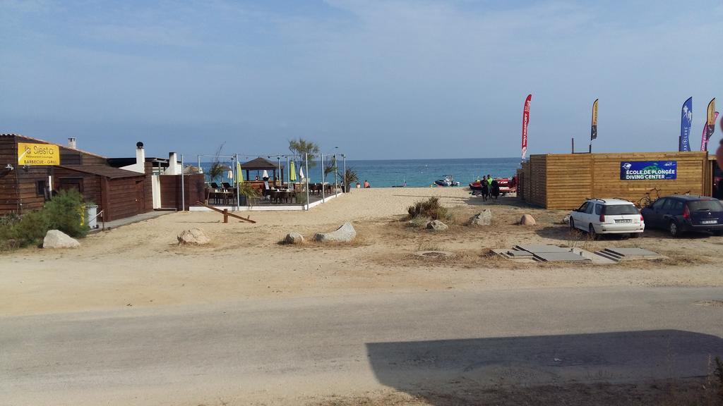 Le Camping De La Plage Aregno Ngoại thất bức ảnh